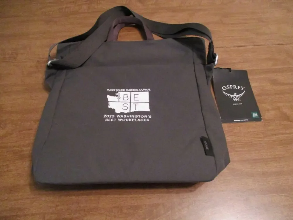 OSPREY CROSSBODY STONEWASH BLACK 12L BAG